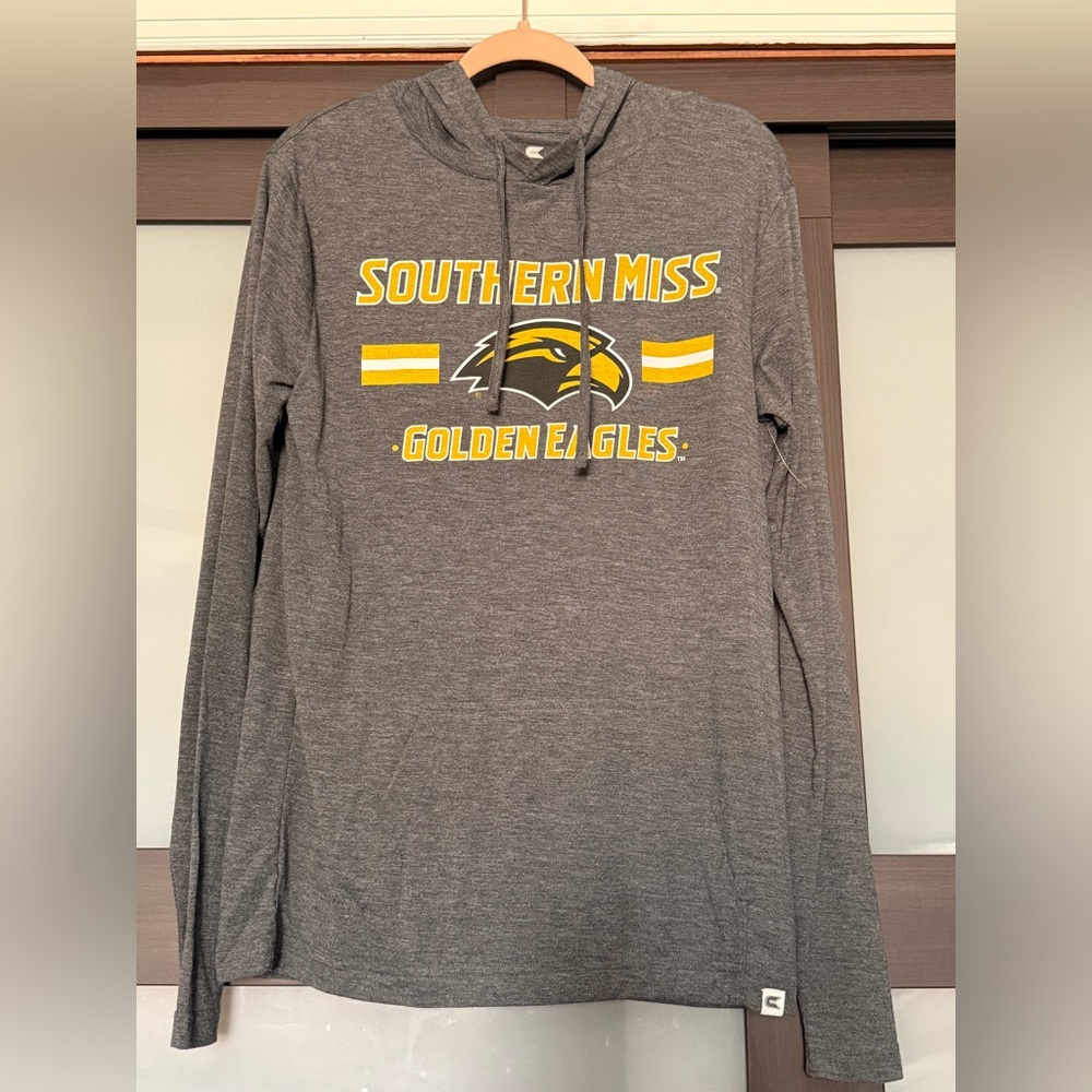 Southern Miss hooded pullover with front pocket
